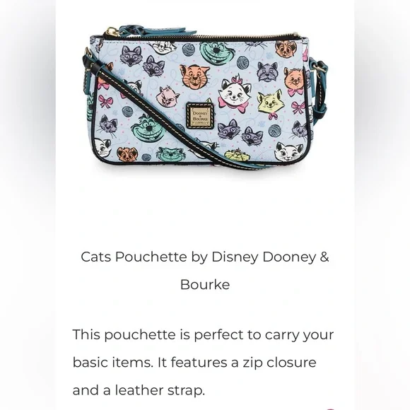 Dooney & Bourke Disney Cats Patterned Bag - Picture 2 of 7